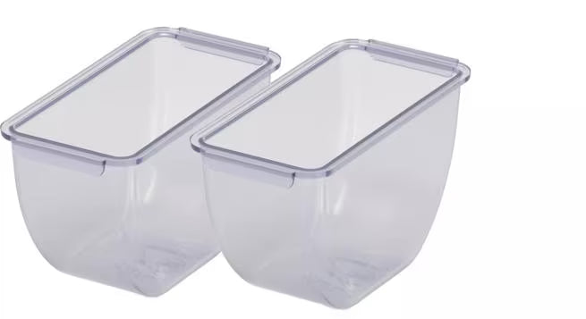 Clear Dome Replacement Tray 1.5 Pint BD102, Wide 6/pack