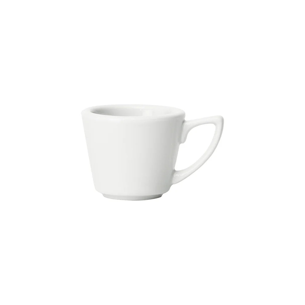 Winco BDC-2, 3 Doz/Case Birkhall 2 oz Round White Porcelain Demitasse Cup
