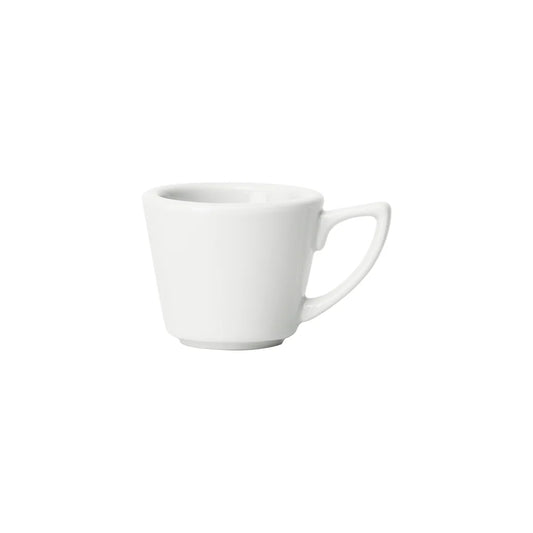 Winco BDC-2, 3 Doz/Case Birkhall 2 oz Round White Porcelain Demitasse Cup