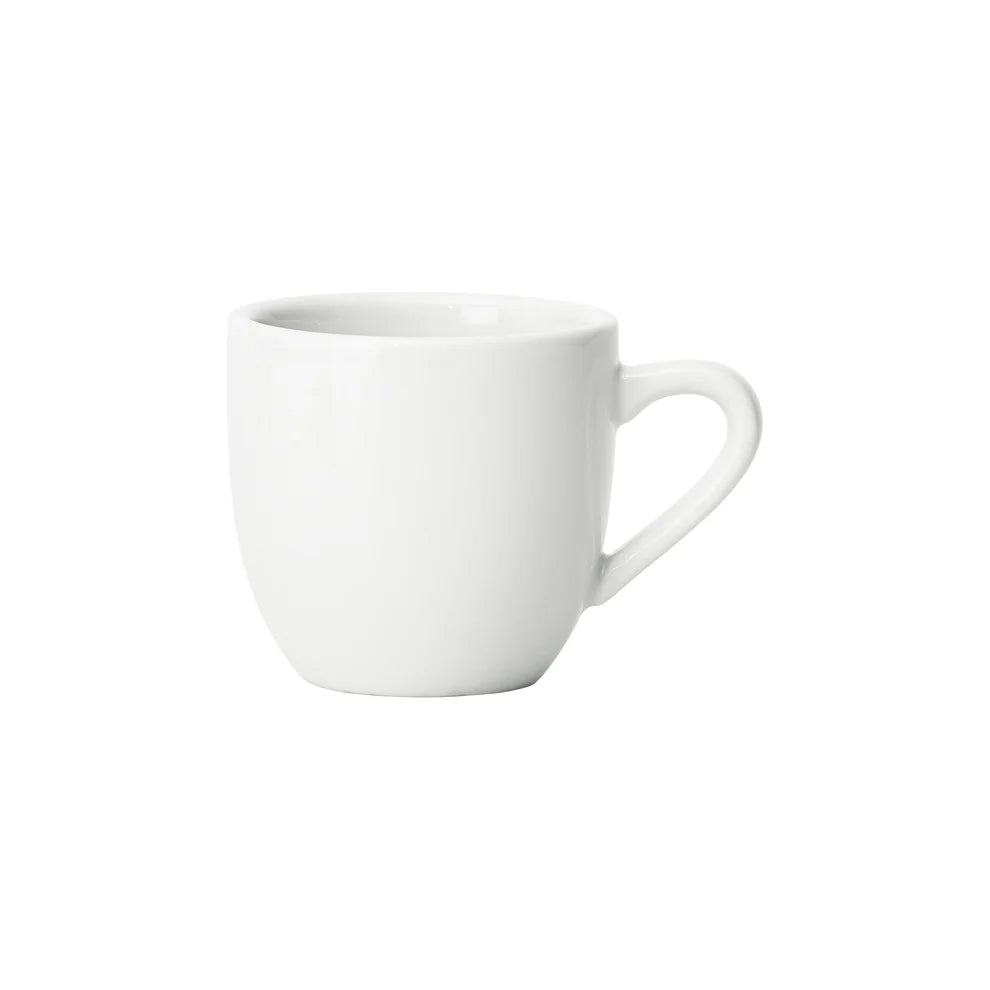 Winco BDC-35, 3 Doz/Case Birkhall 3.5 oz Round White Porcelain Demitasse Cup