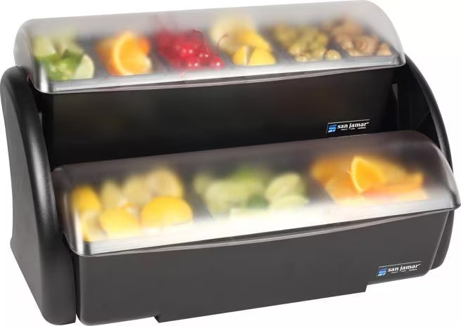 Black Dome Stacker Condiment Centers, BDS4266