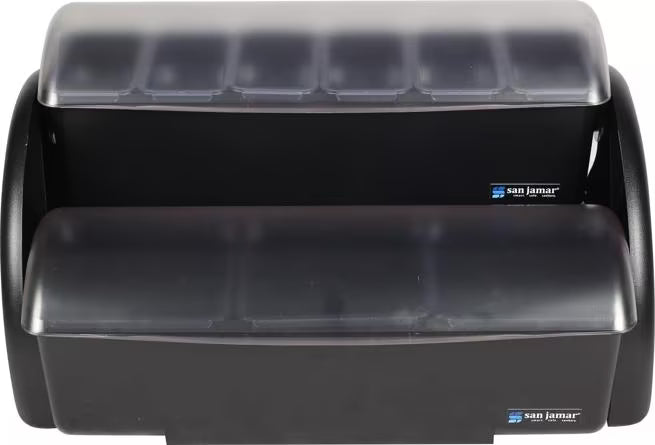Black Dome Stacker Condiment Centers, BDS4266