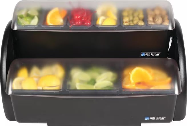Black Dome Stacker Condiment Centers, BDS4266