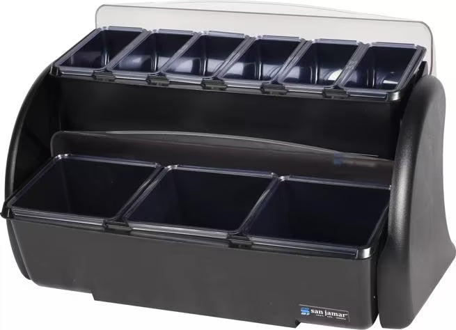 Black Dome Stacker Condiment Centers, BDS4266