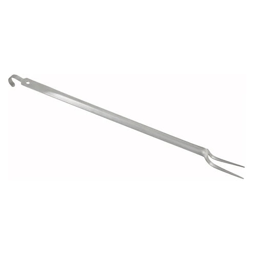 Winco BHKF-21, 2mm 21" Stainless Steel Basting Fork w/Hook