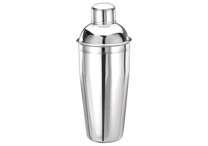 Winco BL-3P/28P 16 & 20 oz 3-Pc Set, Stainless Steel Deluxe Bar Shaker