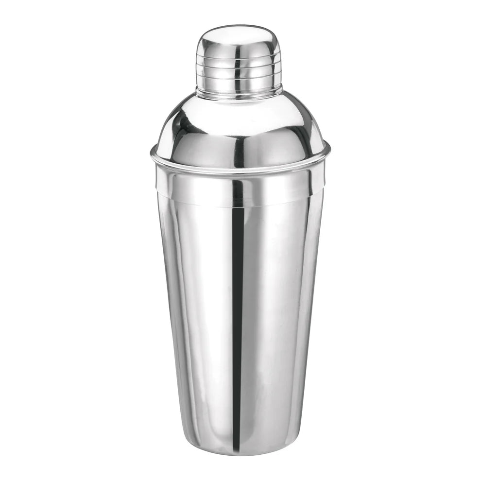 Winco BL-3P/28P 16 & 20 oz 3-Pc Set, Stainless Steel Deluxe Bar Shaker