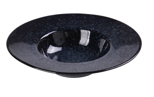 Yanco Dessert Plate BL-611 is a stylish and practical addition to any table setting. Made from high-quality porcelain, this plate features an elegant blue star pattern that enhances its visual appeal. Its round shape, rolled edge, and wide rim provide both aesthetic charm and functionality, making it ideal for serving cakes, pies, ice cream, and other desserts. Designed for convenience, it is dishwasher, oven, and microwave safe, ensuring effortless maintenance and versatility. 