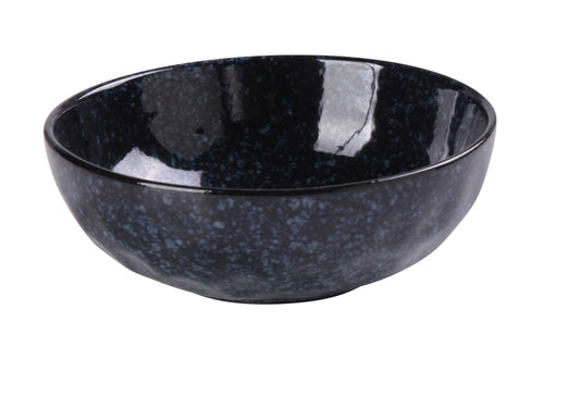 Yanco Nappie Bowl BL-806 is crafted from durable porcelain and features a classic round shape with a vibrant blue color, making it a stylish addition to any dining table. With a 14 oz capacity, this versatile bowl is ideal for serving soups, cereals, desserts, and more. It is microwave and dishwasher safe, offering convenience for both reheating and cleaning. Its durable porcelain construction ensures long-lasting use, while its elegant design makes it perfect for both casual and formal dining settings.