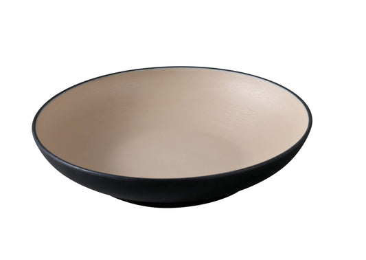 Yanco Salad/Pasta Bowl BM-309CL combines strength and style with its durable melamine construction and eye-catching design. This lightweight, scratch-resistant bowl features a clay and black finish with a brushed texture that enhances its artistic appeal. Ideal for generous portions of salad, pasta, or mixed entrees, it’s a versatile addition to any tabletop.