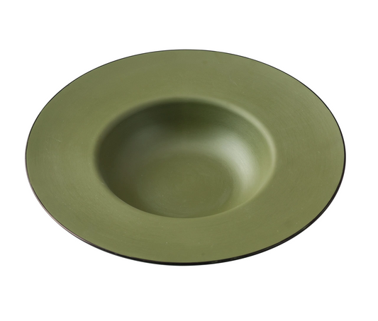 Yanco Dessert Plate BM-711GR Crafted from durable, break-resistant melamine. Featuring a stylish two-tone round design, this 16oz plate is perfect for serving desserts in both casual and upscale dining environments. Its sleek design, along with the long-lasting melamine construction, makes it ideal for restaurants, catering events, and home use. Dishwasher safe and easy to maintain.