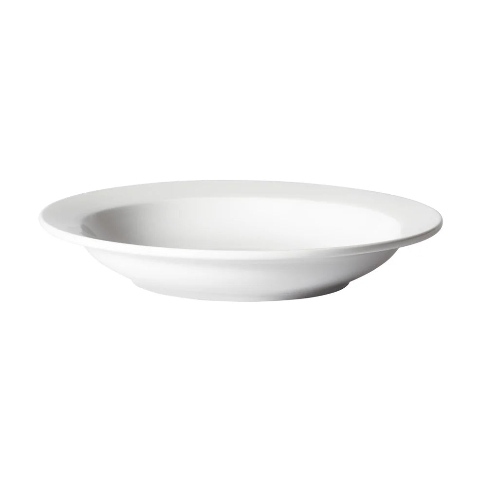 BPB-18RE to BPB-26RE, 18-26oz, 10.5-12" Dia, White Porcelain, 1 Doz/Case Birkhall Pasta Bowl