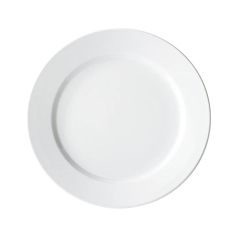 WincoBPR-105RE to BPR-9RE, 5.5"–10.5", Sold by Case Birkhall Narrow Rim White Porcelain Plates