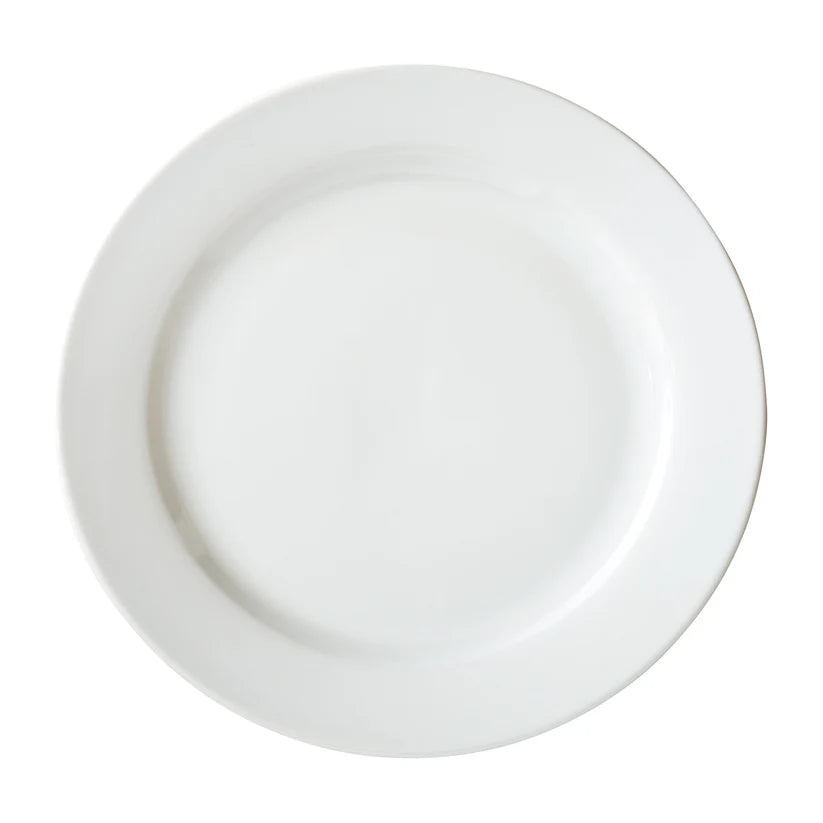 WincoBPR-105RE to BPR-9RE, 5.5"–10.5", Sold by Case Birkhall Narrow Rim White Porcelain Plates