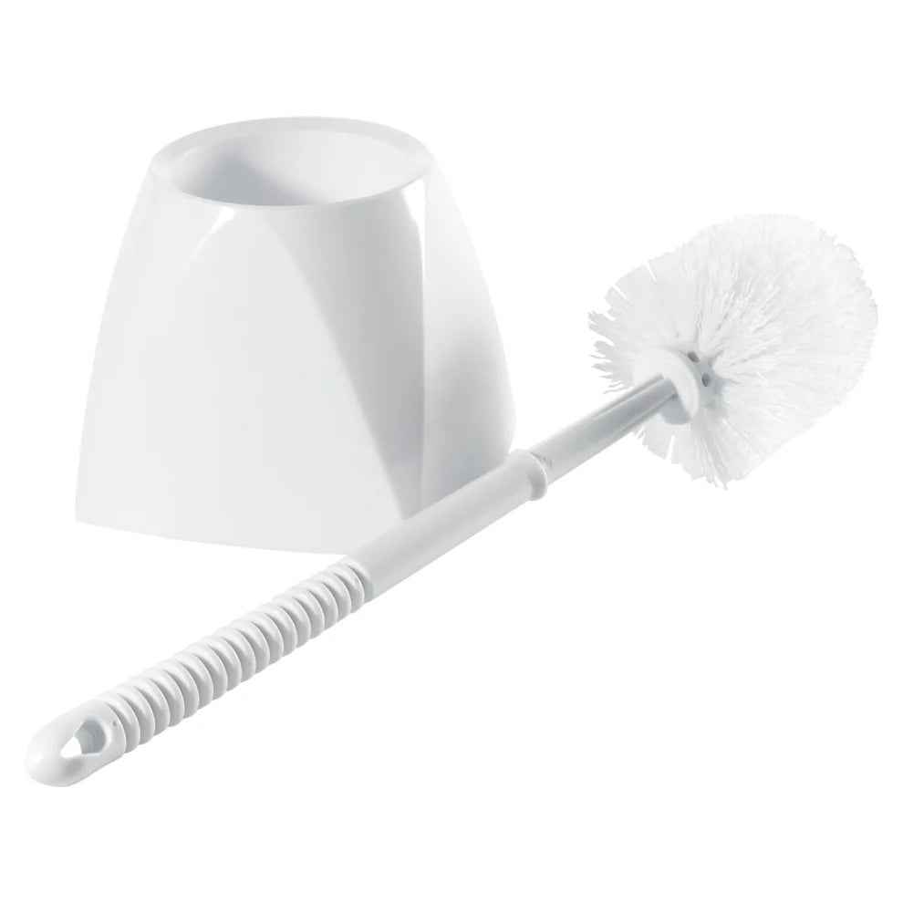 Winco BR-15/15SET/15-SET-B, 15" W/B Toilet Bowl Brush with Caddy