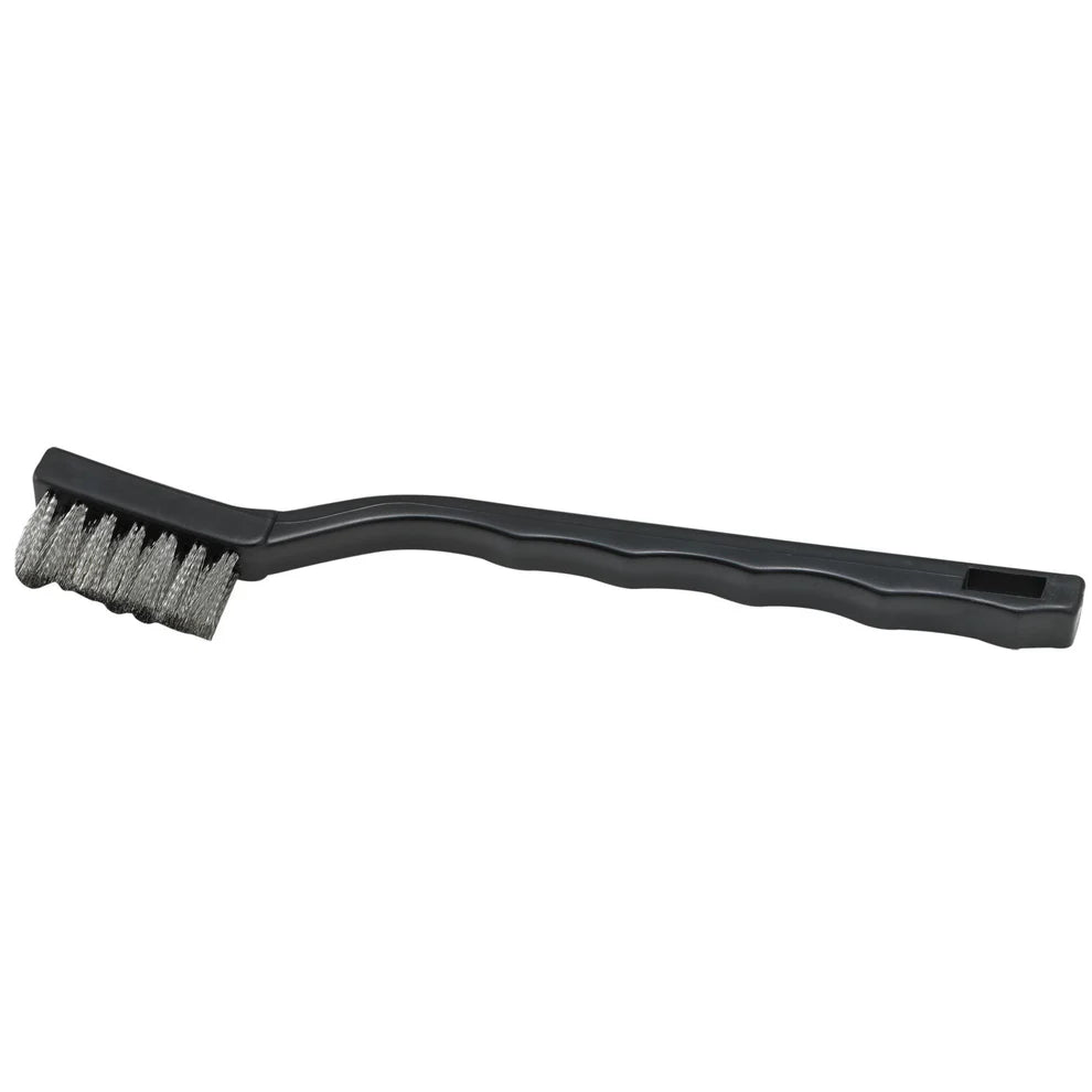 Winco BR-7B/7S, 7" S/S Wire, Brass Mini-Scratch Utility Brush, EA