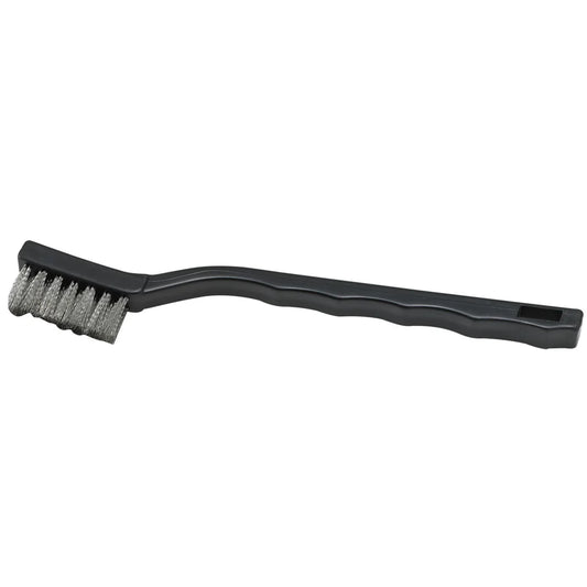 Winco BR-7B/7S, 7" S/S Wire, Brass Mini-Scratch Utility Brush, EA