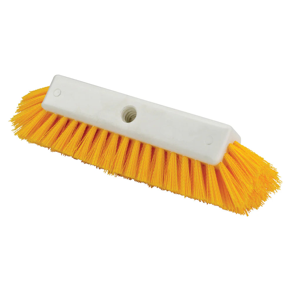 Winco BRF-12Y, Multi-Surface 12" Floor Scrub Brush, Head only, EA