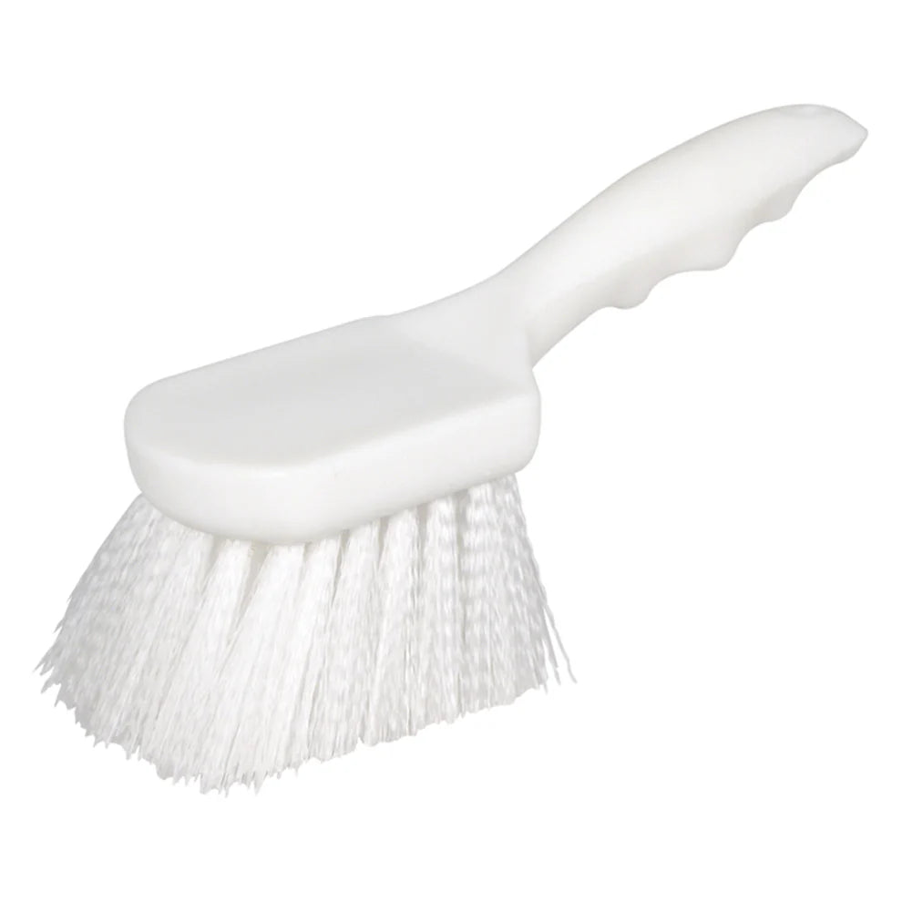 Winco BRN-20P/8P, 20" Nylon Bristles, Plastic Handle Pot & Nail Brush