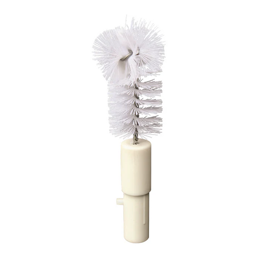  Pinned Glass Washer for Shot Glasses Set 6/Pack this specialized glass washer brush, crafted with durable plastic and equipped with sturdy white bristles, ensures thorough cleaning without the risk of breakage. Designed specifically for standard shot glasses, the BRS-732SG fits seamlessly with all Bar Maid model glass washers, offering versatility and convenience for busy bartenders. Whether running a hotel, restaurant, or catering service, this glasswasher brush will keep your shot.