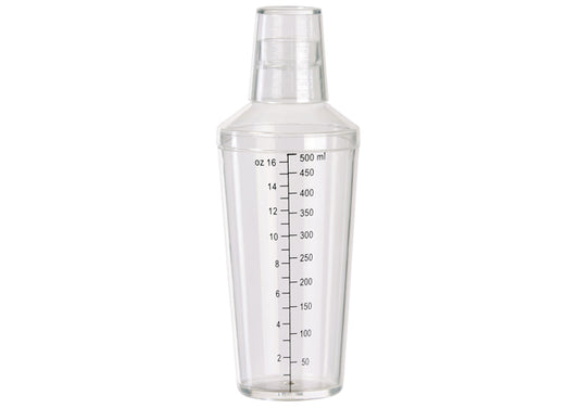 Winco BS-16PC 16 oz Clear Bar Shaker - Restaurants, Catering Events, Bars and Pubs, Hotels and Resorts