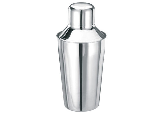 Winco BS-310 10 oz 3-PC Set Stainless Steel Classic Bar Shaker - Restaurants, Catering Events, Bars and Pubs, Hotels and Resorts