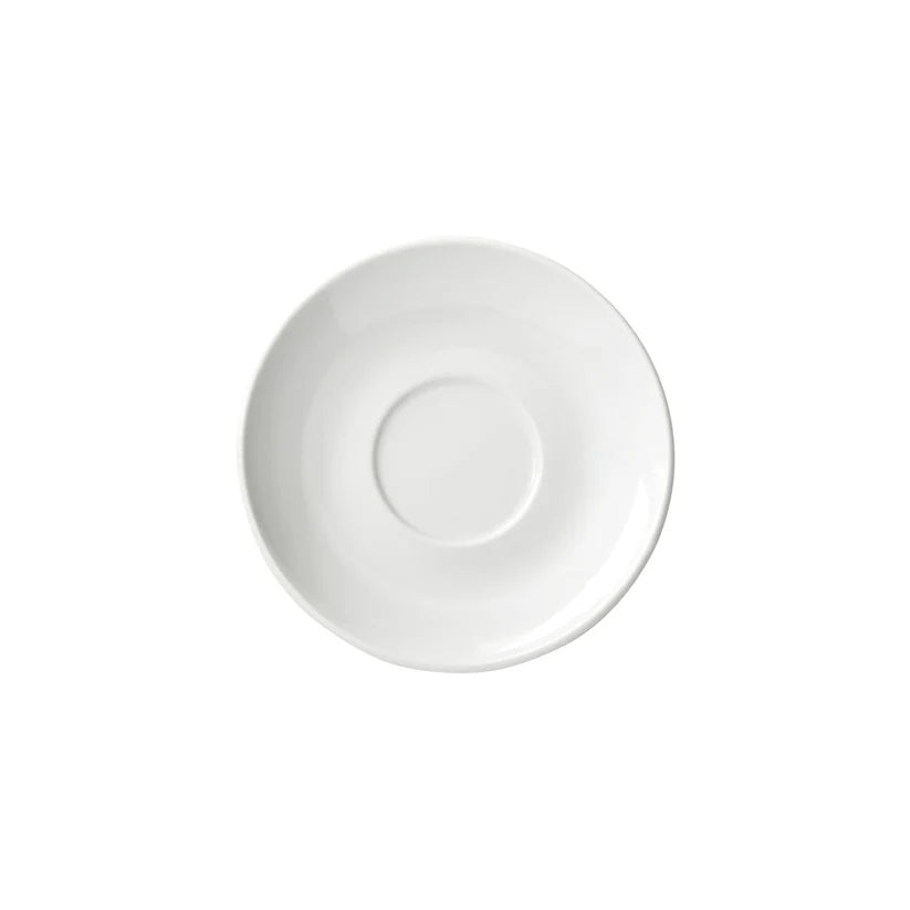 Winco BSC-4 to BSC-65RE, 4"–6-7/8", Birkhall White Porcelain Saucers