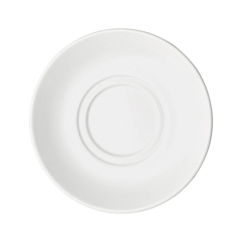 Winco BSC-4 to BSC-65RE, 4"–6-7/8", Birkhall White Porcelain Saucers