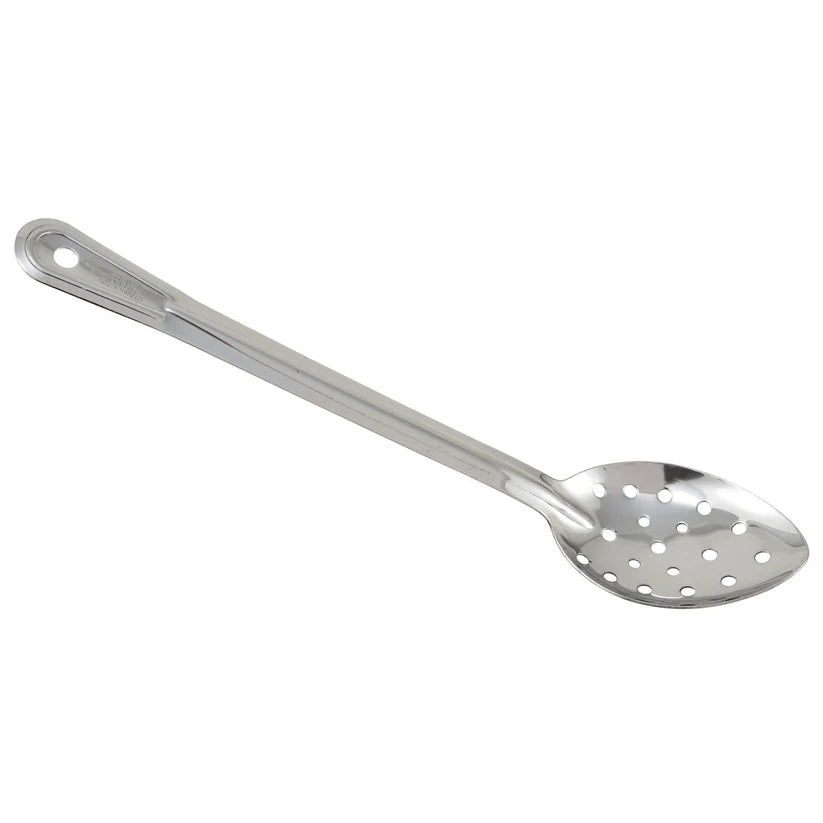 Winco BSON-11 to BSSN-18 - 11"-21" Winco Prime & Bakelite S/S, Solid/Perf/Slot, NSF, Basting Spoons