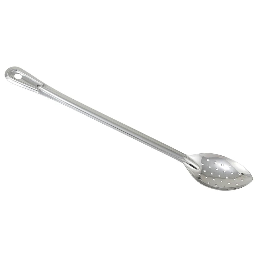 Winco BSON-11 to BSSN-18 - 11"-21" Winco Prime & Bakelite S/S, Solid/Perf/Slot, NSF, Basting Spoons