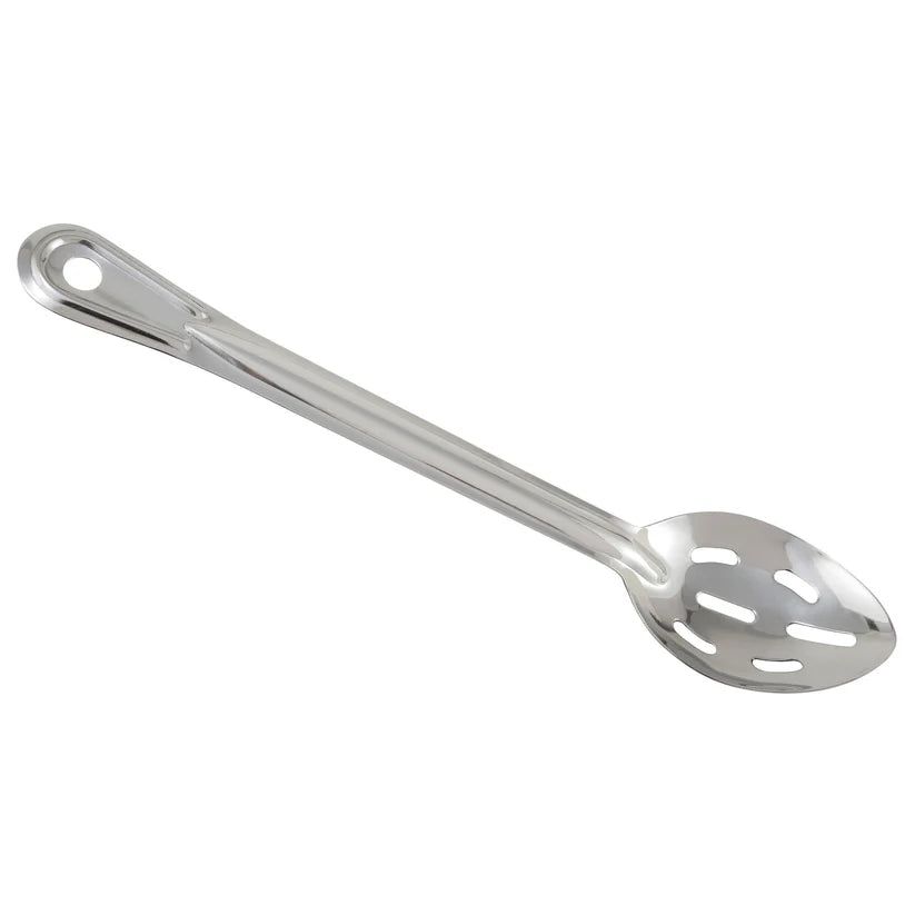 Winco BSON-11 to BSSN-18 - 11"-21" Winco Prime & Bakelite S/S, Solid/Perf/Slot, NSF, Basting Spoons