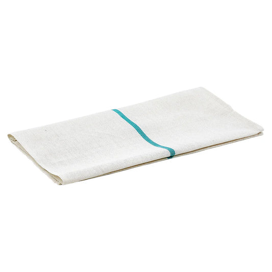Winco BTH-2028G, Green Stripe Herringbone Towel
