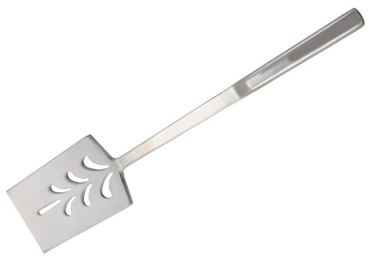 Winco BW-TN-3/4" Stainless Steel Hallow Handle Solid Spoon - Commercial Kitchens, Catering Events, Buffet Service, Barbecue and Grilling
