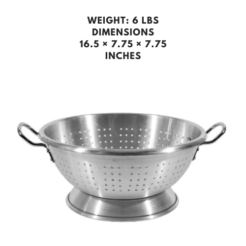 aluminum colander