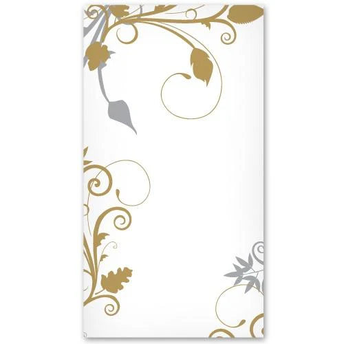 Bella Vite Shimmer Bistro Napkins, elegant disposable napkins with a shimmer finish. Perfect for fine dining, weddings, and upscale events. Stylish, absorbent, and durable.