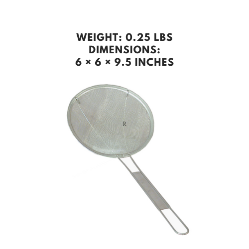Round fine mesh skimmer