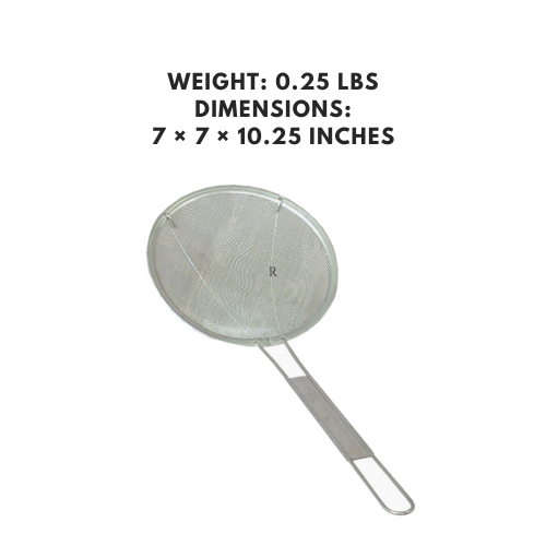 Fine mesh strainer