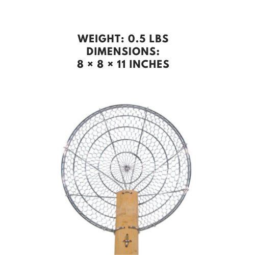 Bamboo handled skimmer