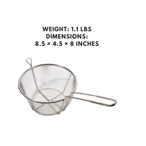 Round pasta basket