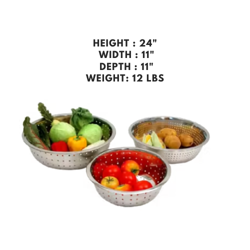 Large Hole Colander