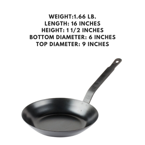  carbon steel pan