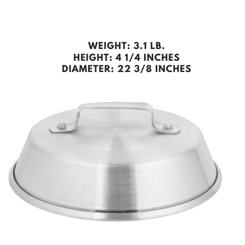 Aluminum pan lid