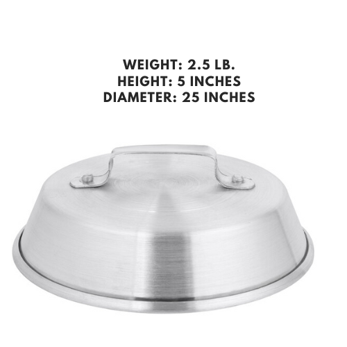 Wok cover with handle