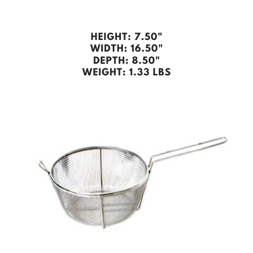 Pasta colander with handle