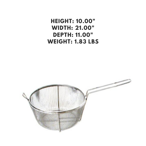 Stainless steel pasta strainer