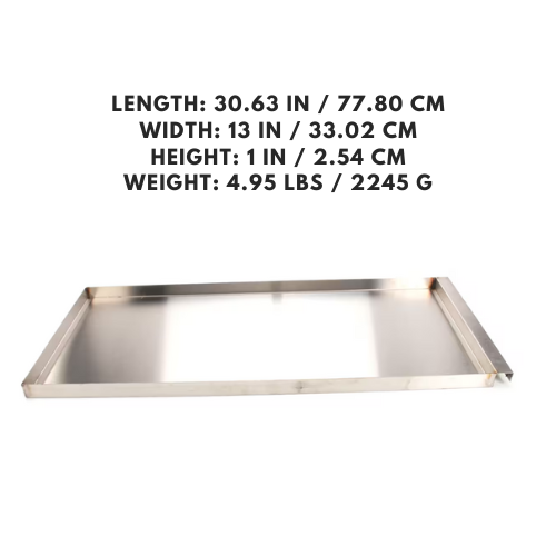 Durable kitchen drip tray