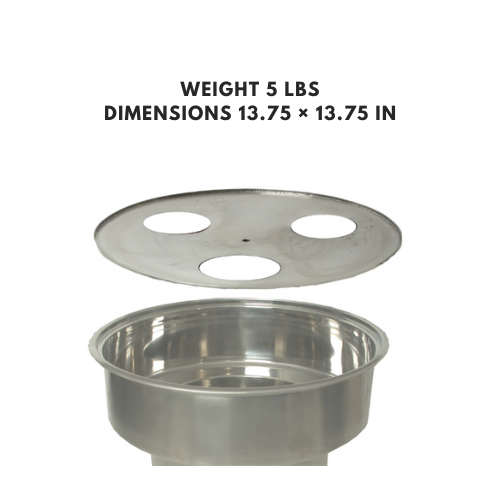 Stainless steel steamer plate for dim sum