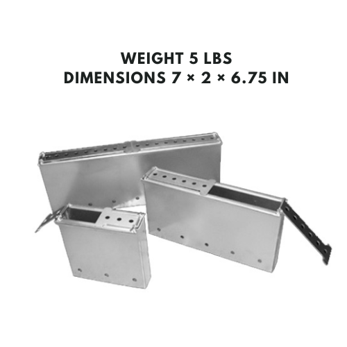 Smokehouse wood chip box
