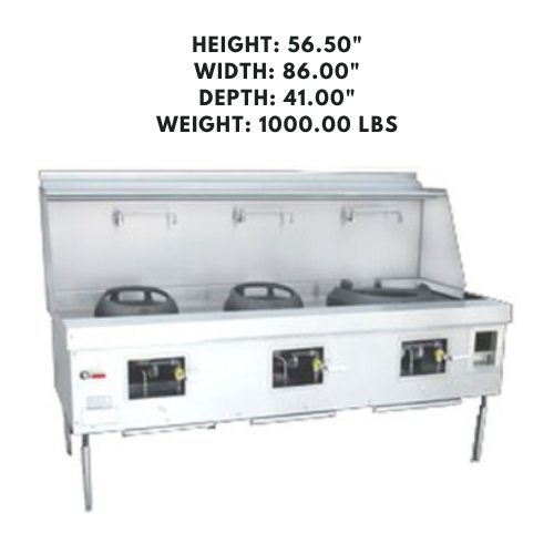 Customizable chamber commercial range