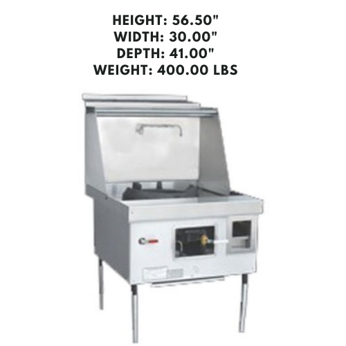 MasterRange CHBR STD no flue range